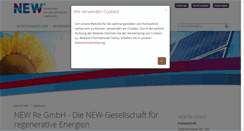 Desktop Screenshot of new-re.de