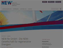 Tablet Screenshot of new-re.de